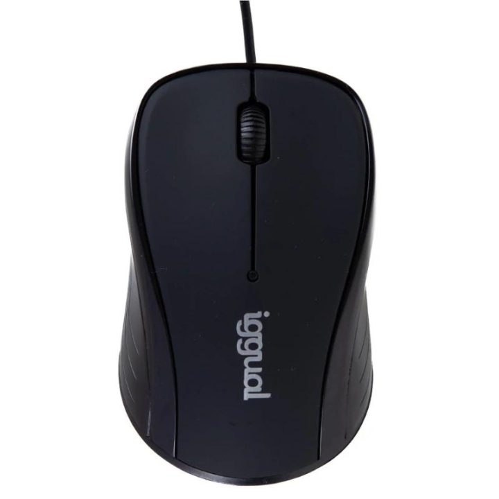 iggual XS-KIDS-1600DPI Black Optical Mouse