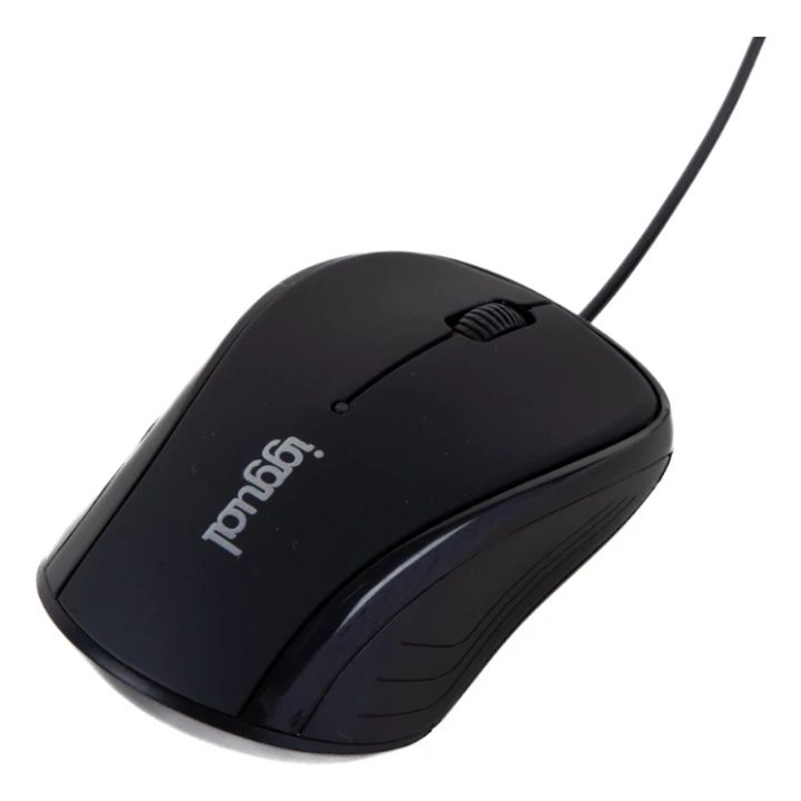 iggual XS-KIDS-1600DPI Black Optical Mouse