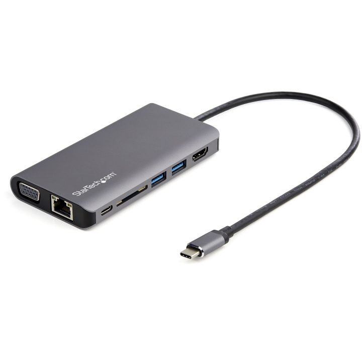 StarTech.com USB-C Multiport Adapter - Travel Mini Docking Station…