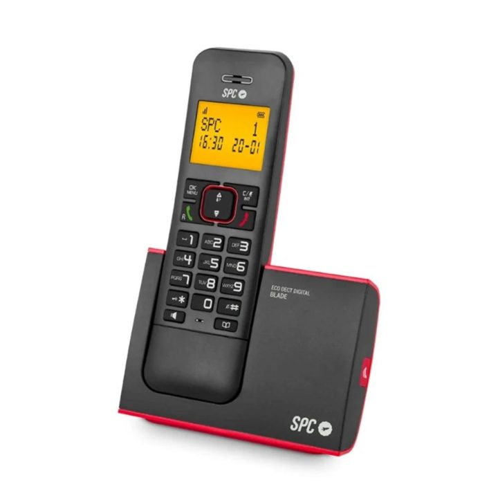 SPC 7290RC1 Telefone DECT BLADE ID AG50 Vermelho