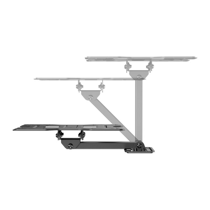 AISENS Soporte Eco Giratorio, Inclinable Para Monitor/TV 30kg (2…