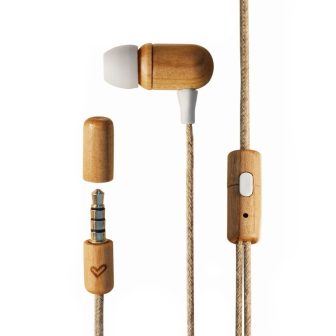 Auscultadores in-ear Energy Sistem Eco Cherry Wood Eco Cherry…