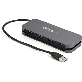StarTech.com Hub USB 3.0 de 4 Portas USB-A - Repartidor USB 3.2 Gen 1…