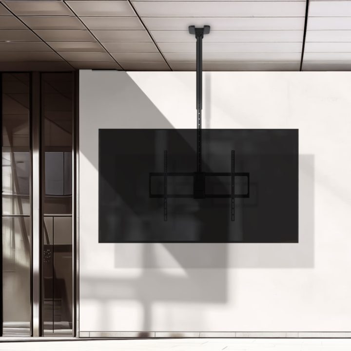 TooQ Extendable Ceiling Mount for 50"-100" Screens, Black