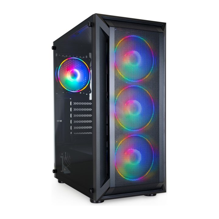 TooQ Caja Semitorre Gaming Ragnärok, Negra