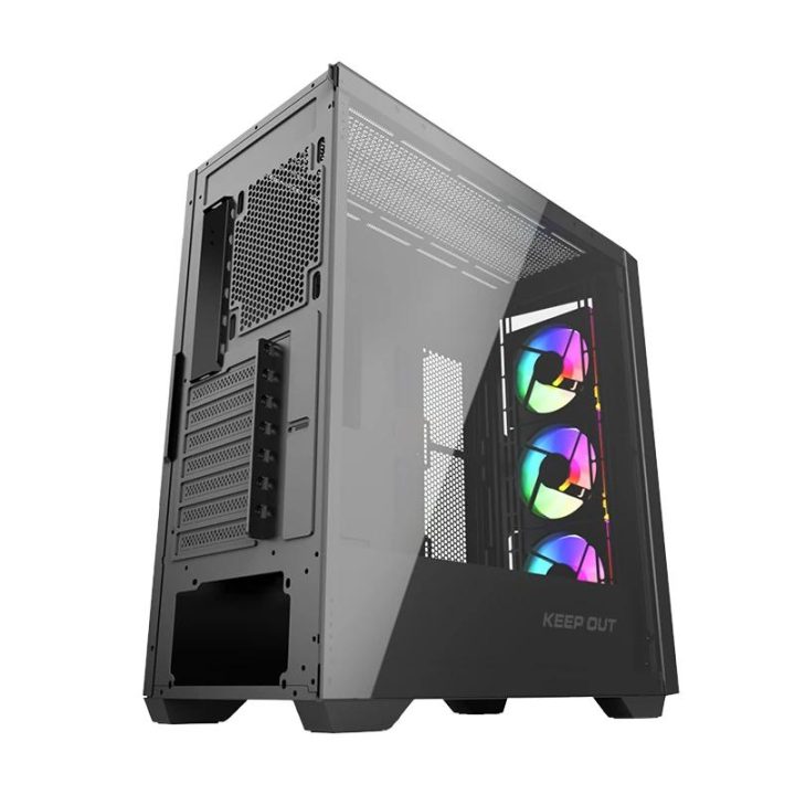 Keep Out Caja M-Atx KO XC-500 ARGB Usb3 BlackGlass (XC-500 GLASS)