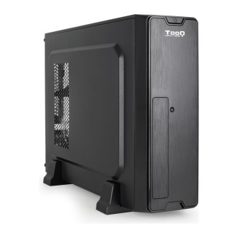 TooQ Slim Micro-ATX Case TQC-3007U3C-B, Black