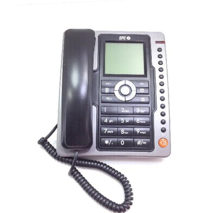 SPC 3604N Telefone OFFICE PRO 7M ML ID LCD Preto