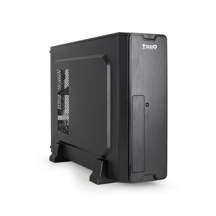 TooQ Caixa Slim Micro-ATX TQC-3007U3C-B, Preta