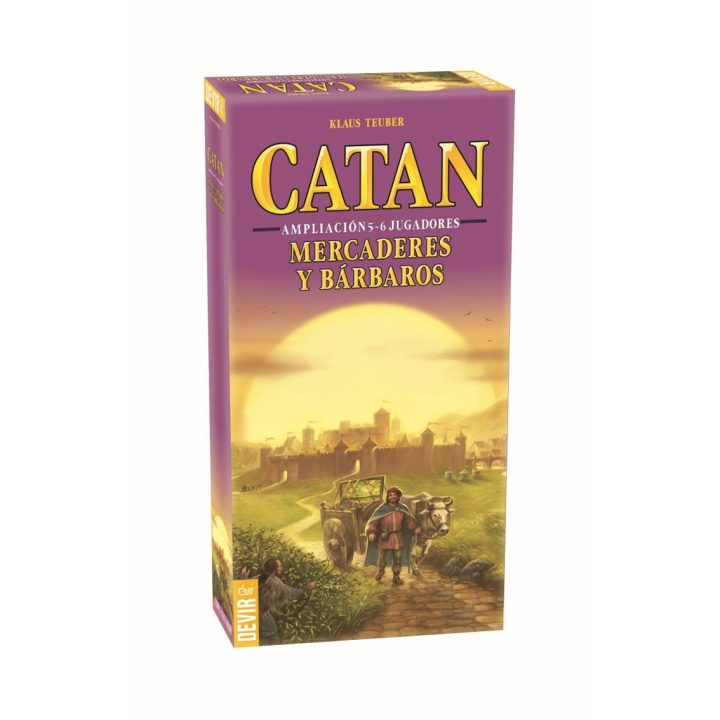 Juego de mesa Devir catan mercaderes y barbaros 5-6 jugadores…