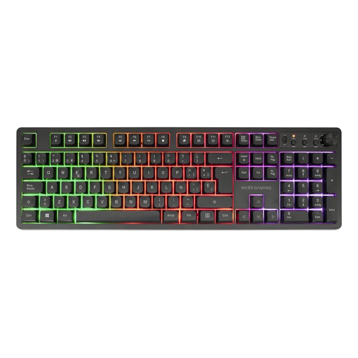 Mars Gaming MCPWXES teclado Ratón incluido Juego RF inalámbrica + USB…