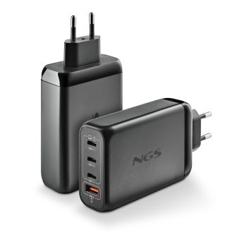 NGS BUD 140W Universal Preto Corrente Alternada Carga Rápida Interior