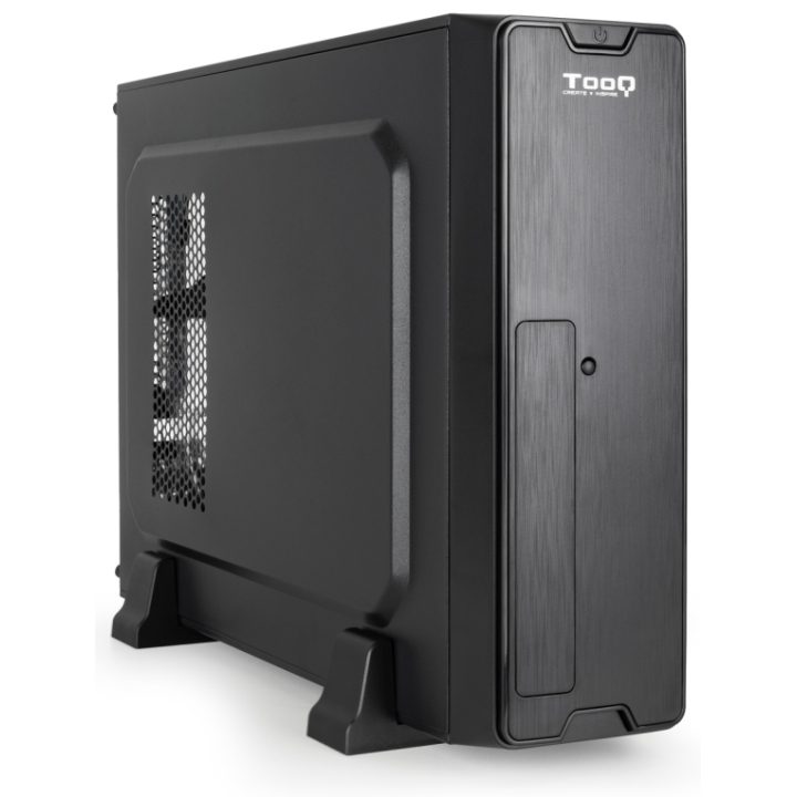 TooQ Slim Micro-ATX Case TQC-3007U3C-B, Black