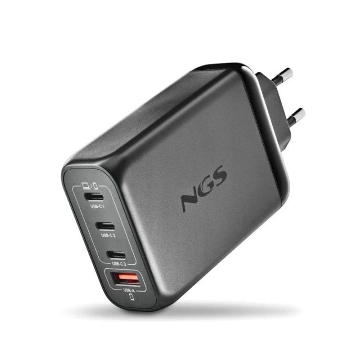 NGS BUD 140W Universal Black AC Fast Charger Indoor