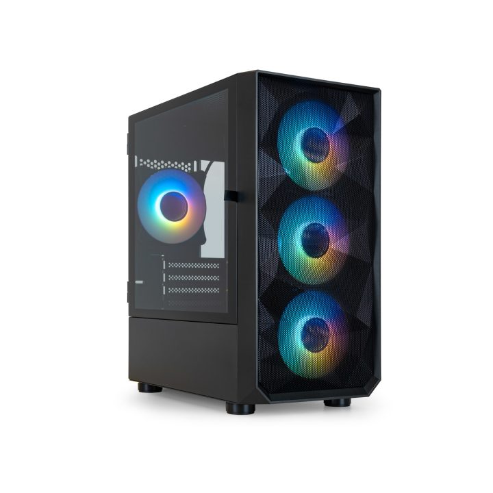 TooQ SEIZURE Black Gaming Mini Tower Case