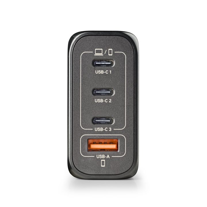 NGS BUD 140W Universal Negro Corriente alterna Carga rápida Interior