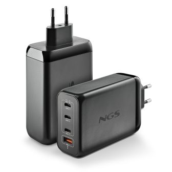 NGS BUD 240W Universal Black AC Fast Charging Indoor
