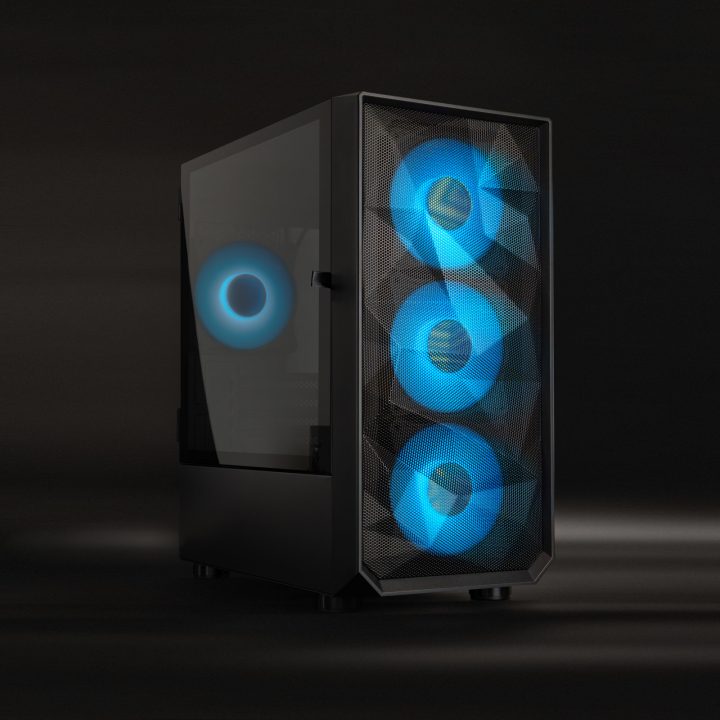 TooQ SEIZURE Black Gaming Mini Tower Case