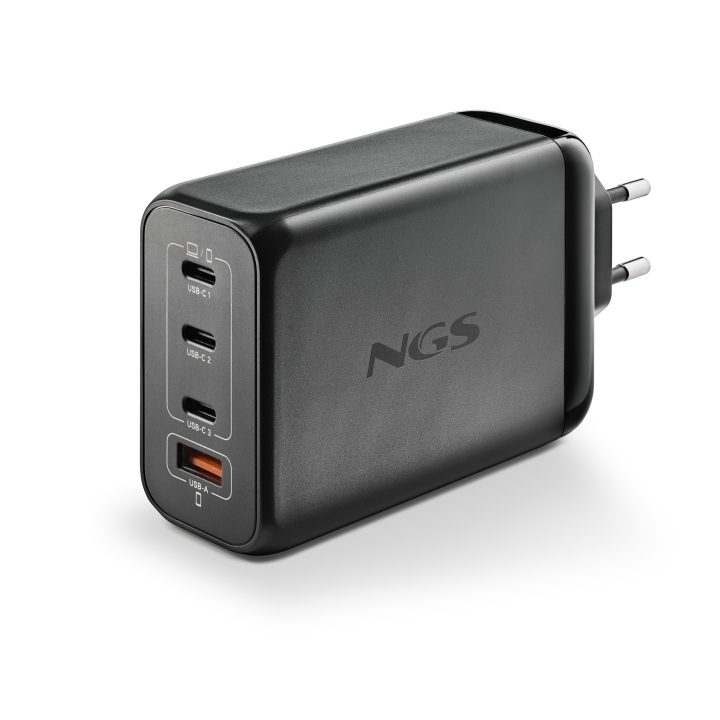 NGS BUD 240W Universal Black AC Fast Charging Indoor