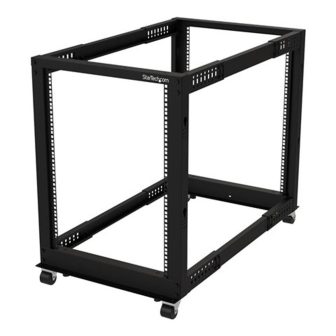 StarTech.com Rack Móvel de 15U com Estrutura Aberta de 4 Colunas para…