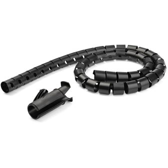 StarTech.com 1.5m Spiral Cable Wrap with 45mm Diameter for Cable…