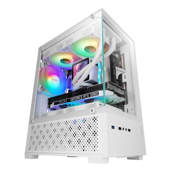 Mars Gaming MC-SE2W Mini Tower Branco