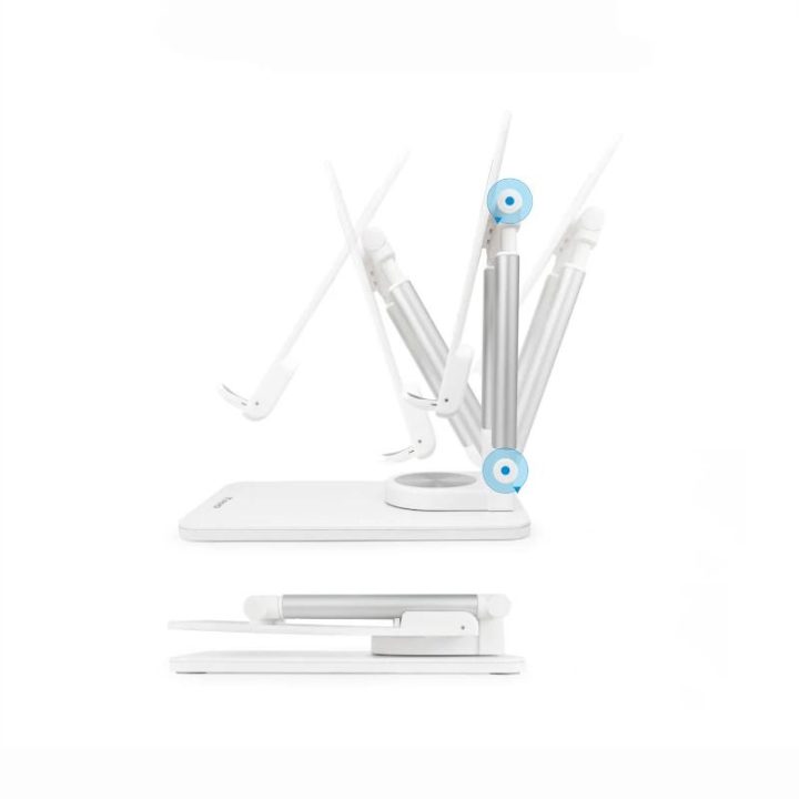 TooQ Adjustable Desktop Stand for Mobile or Tablet up to 12.9"
