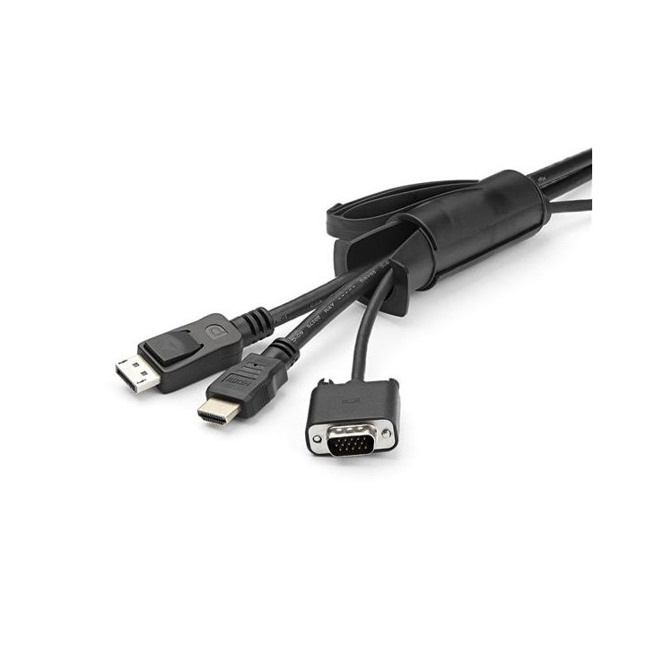 StarTech.com 1.5m Spiral Cable Wrap with 45mm Diameter for Cable…