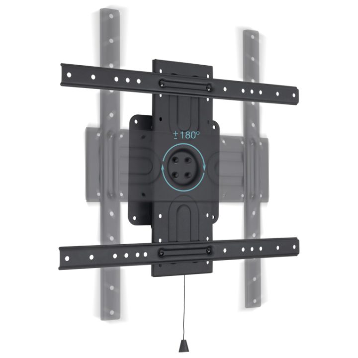 TooQ 360° Rotating Wall Mount for 37" - 80" Screens, Black