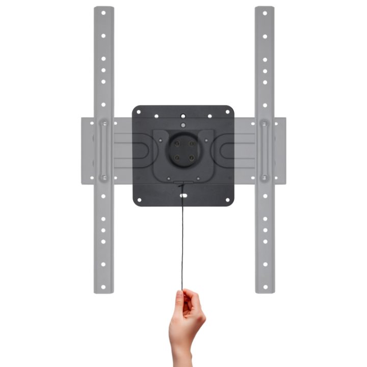 TooQ Suporte de Parede Rotação 360° para Ecrãs 37" - 80", Preto