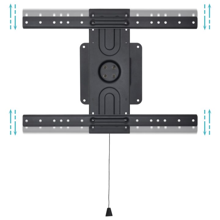 TooQ 360° Rotating Wall Mount for 37" - 80" Screens, Black