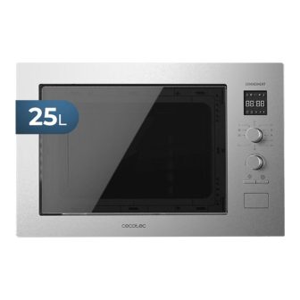 Micro-ondas Cecotec 01400 Preto, Aço Micro-ondas com grill integrado…
