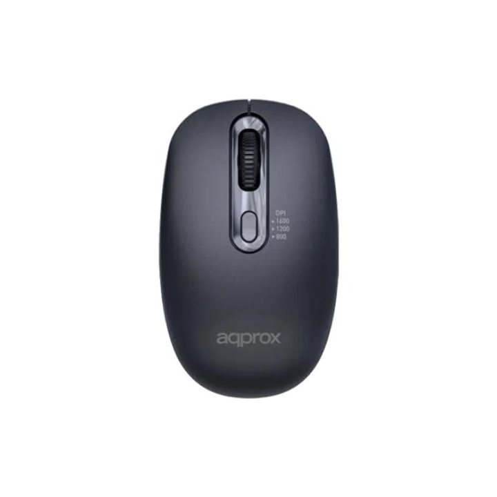 Approx! Ratón inalámbrico APPXM200 2.4GHZ Negro