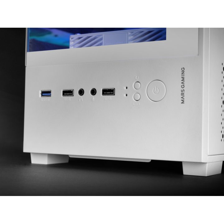 Mars Gaming MC-SE2W Mini Tower White