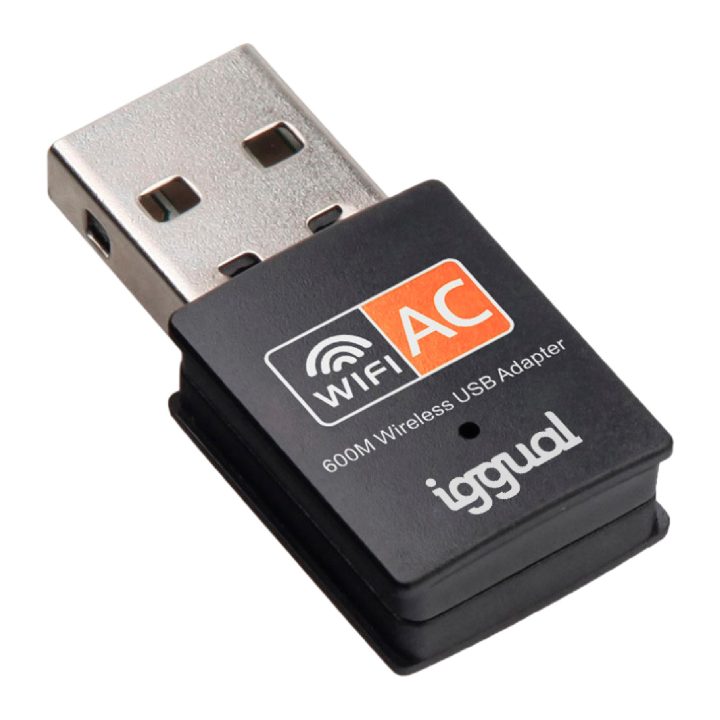 iggual Adaptador USB Wifi 600 Mbps dual 2.4G/5G