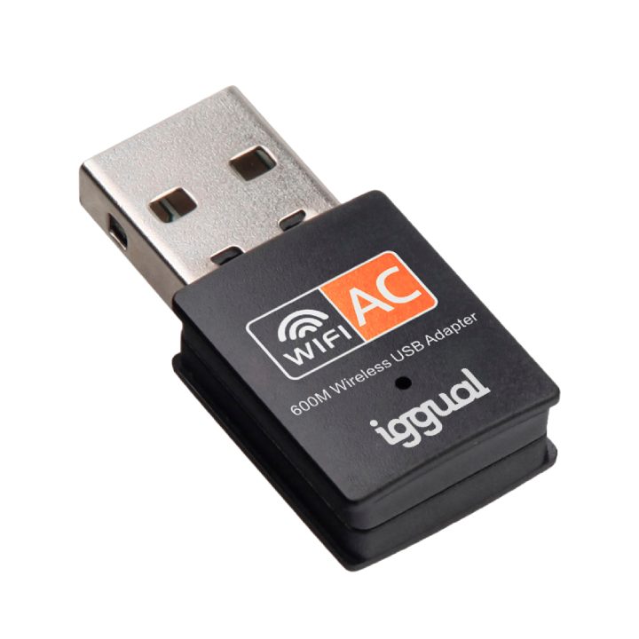 iggual USB Wi-Fi Adapter 600 Mbps Dual 2.4G/5G