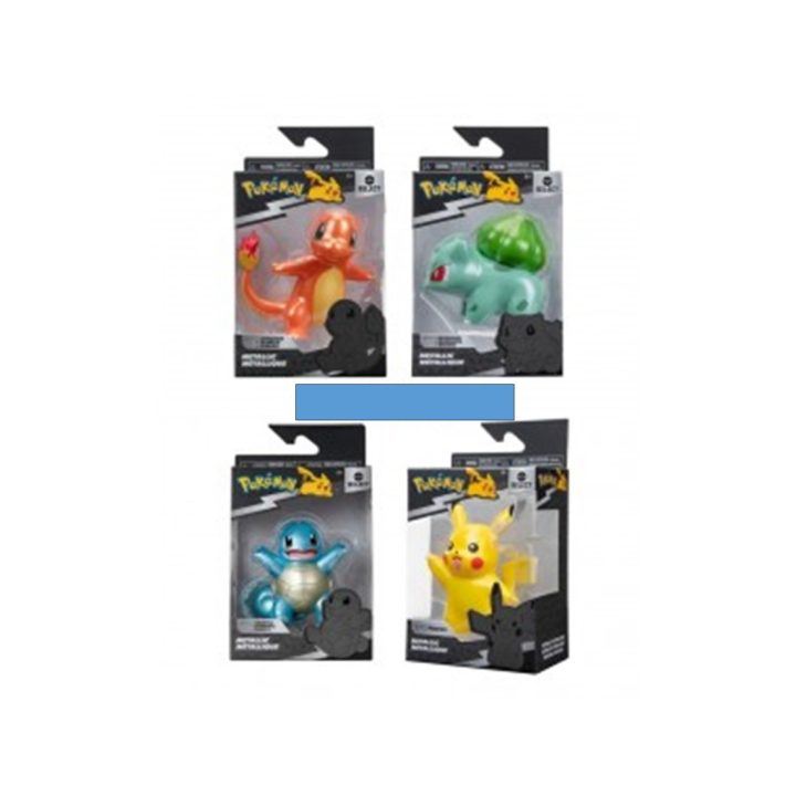 Jazwares Figura Pokémon serie coleccion metalica 8 cm (63223190)