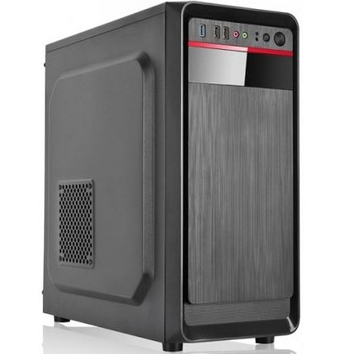 Caixa de PC L-Link ATX Kluster USB 3.0 com fonte de 500W