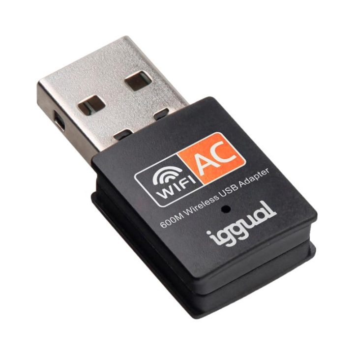 iggual USB Wi-Fi Adapter 600 Mbps Dual 2.4G/5G