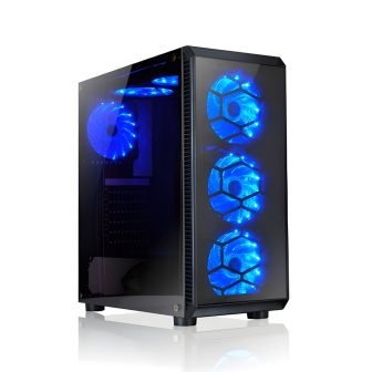 Gabinete de PC gaming L-Link Avatar ATX USB 3.0 sem fonte