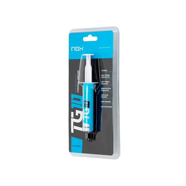 Pasta térmica NOX TG-10 10g Aplicação direta (NXTG10)