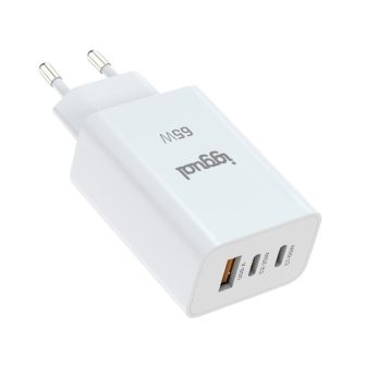 iggual Triple USB-A + 2 x Type-C GaN 65W Charger