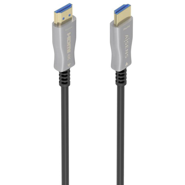 AISENS Premium High-Speed HDMI V2.0 AOC Cable / HEC 4K@60Hz 18Gbps…