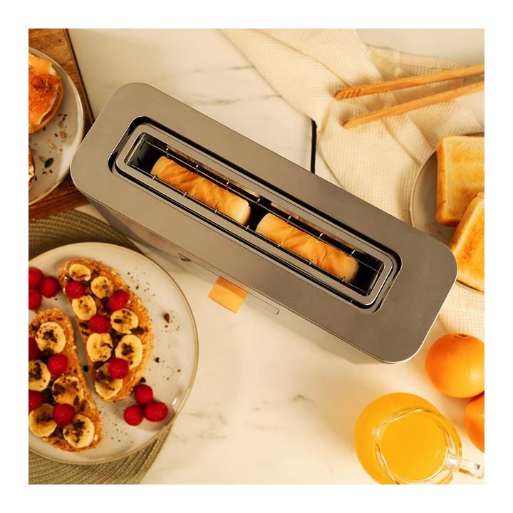 Cecotec 04845 tostadora 7 2 rebanada(s) 1000 W Acero inoxidable