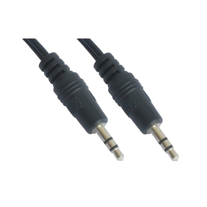 Cable audio estereo jack 3.5mm Nanocable 5m-macho-macho-negro…