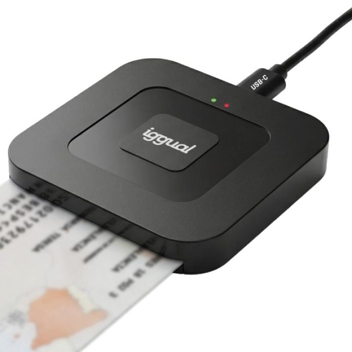 iggual ID Card Reader SIP USB-A / Type C