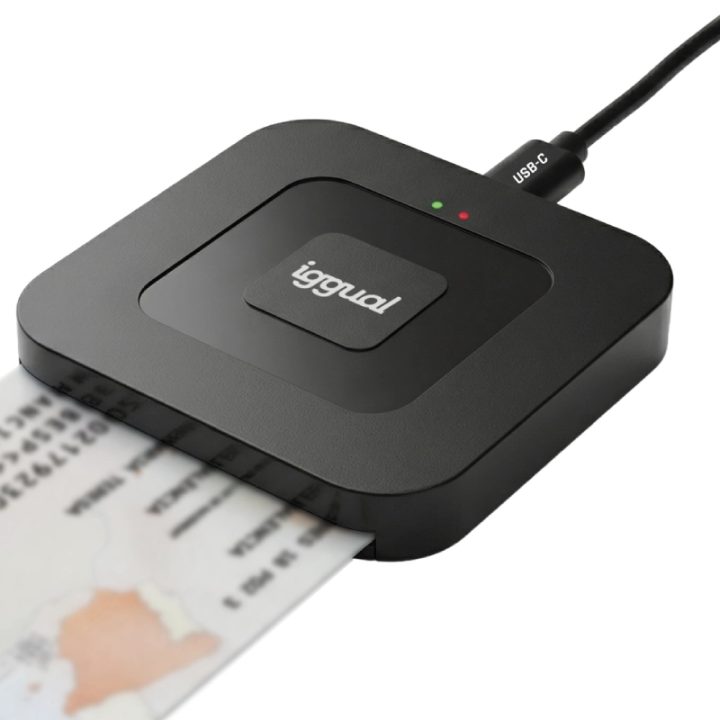 iggual ID Card Reader SIP USB-A / Type C