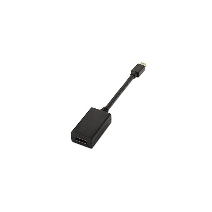 Nanocable Mini DisplayPort to HDMI Male-to-Female Adapter Cable 15cm…