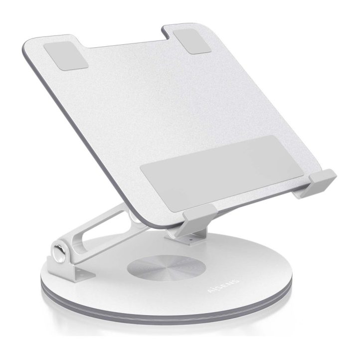 AISENS Adjustable Rotating Desktop Stand for Laptop / Tablet 7-13…