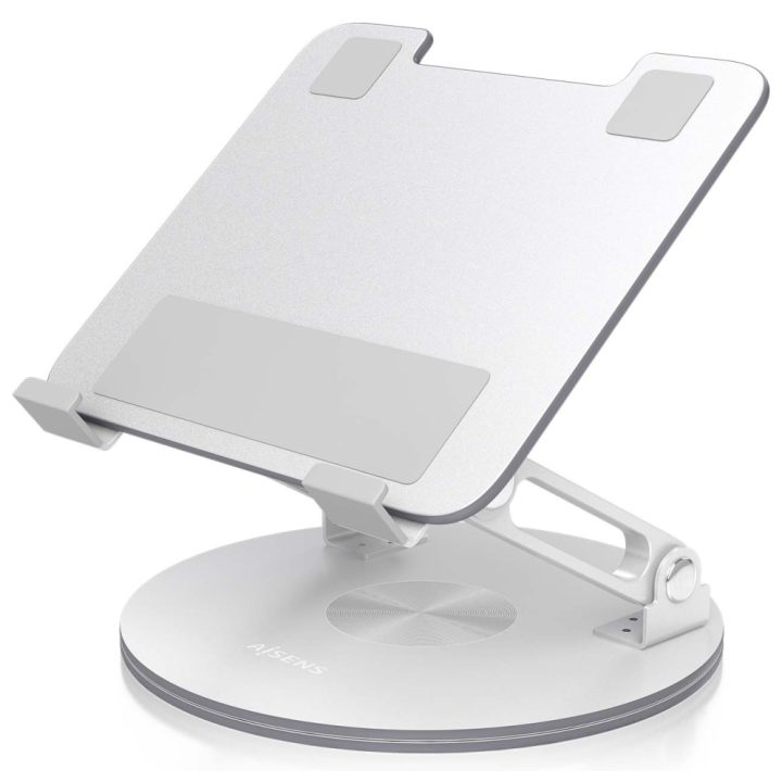 AISENS Suporte de Mesa Rotativo Ajustável para Portátil / Tablet…